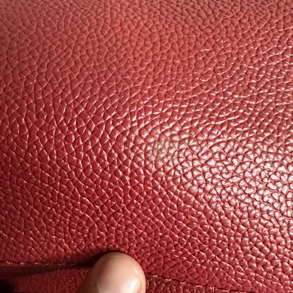 Kate Spade Thompson Colorblocked Medium Backpack | Red Currant | Grain Leather - Picture 6 of 16